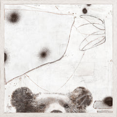 48,9 × 48,9 cm – Sous cadre en verre