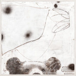 Carousel – Brown Bear — nature and landscape fine art print in neutral tones at Laurie Yapp Home