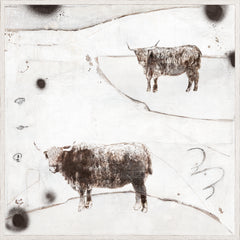 89,54 × 89,54 cm – Encadré sous verre