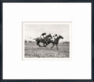 angle view of NOSTALGIA COLLECTION – POLO MATCH C. 1952 luxury Artwork