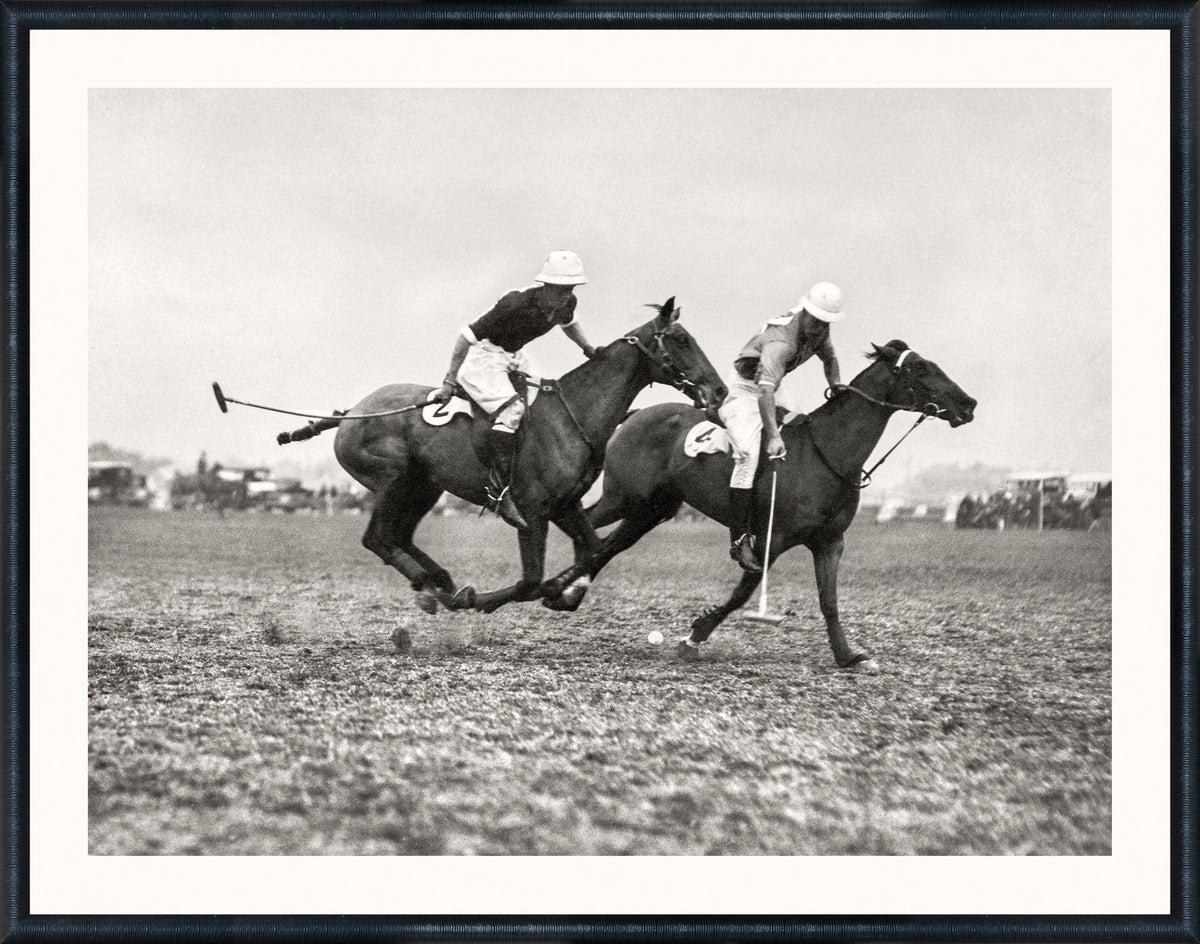 front view of NOSTALGIA COLLECTION – POLO MATCH C. 1952 luxury Artwork