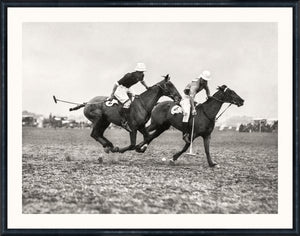 front view of NOSTALGIA COLLECTION – POLO MATCH C. 1952 luxury Artwork
