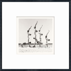 angle view of NOSTALGIA COLLECTION – BEACHOBATICS C. 1943 luxury Artwork