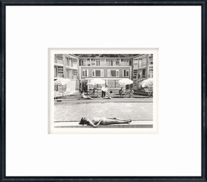 angle view of NOSTALGIA COLLECTION – MOTOR HOTEL C. 1965 luxury Artwork