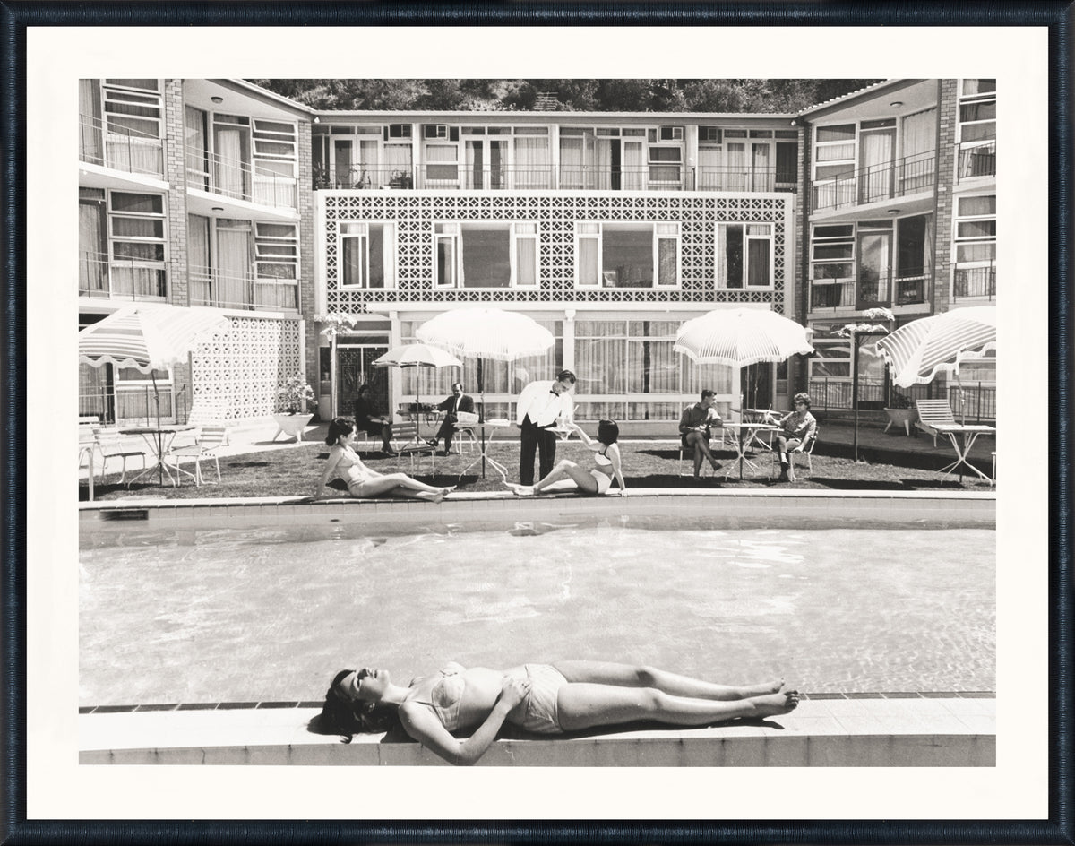 front view of NOSTALGIA COLLECTION – MOTOR HOTEL C. 1965 luxury Artwork