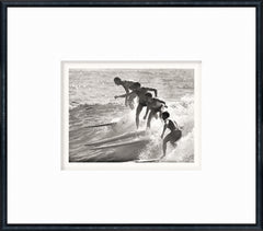 Petite photographie + bordures blanches (dimensions du cadre : 16,75 × 14,75 pouces)