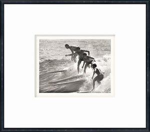 angle view of NOSTALGIA COLLECTION – SURFING C. 1964 luxury Artwork