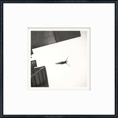 Petite photographie + bordures blanches (dimensions du cadre : 16,75 × 16,75 pouces)