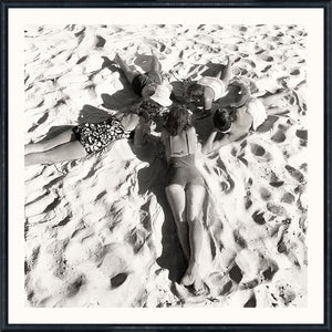 front view of NOSTALGIA COLLECTION – BEACH MEETING C. 1950 luxury Artwork