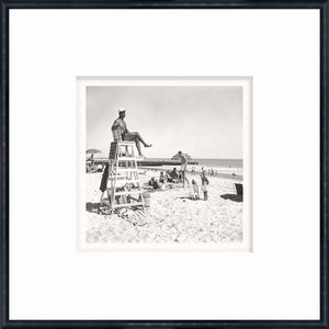 angle view of NOSTALGIA COLLECTION – LIFE GUARD, C. 1947 luxury Artwork
