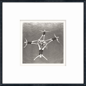 angle view of NOSTALGIA COLLECTION – WATER BALLET STAR C.1941 luxury Artwork