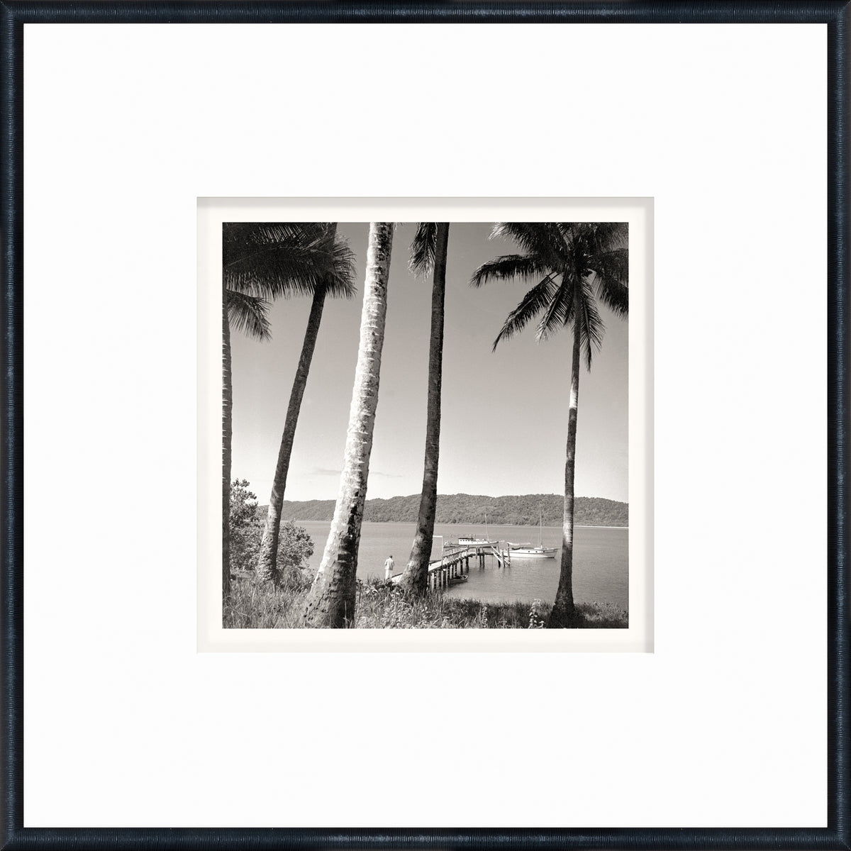 angle view of NOSTALGIA COLLECTION – ISLAND DOCK C. 1959 luxury Artwork