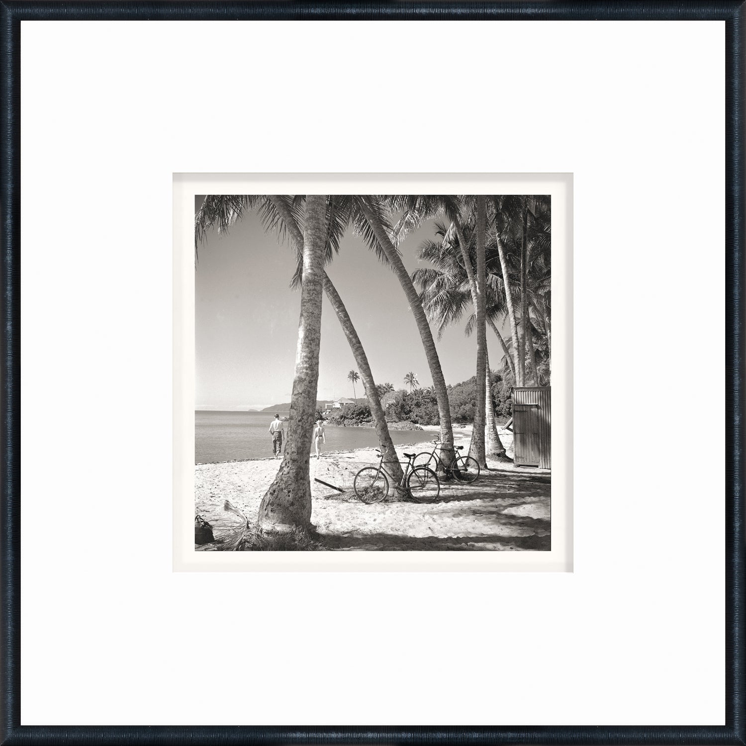 Nostalgia Collection – At the Beach C. 1959 — nature and landscape fine art print shown from another angle