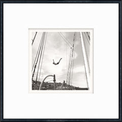 Petite photographie + bordures blanches (dimensions du cadre : 16,75 × 16,75 pouces)