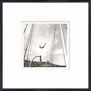 angle view of NOSTALGIA COLLECTION – FROM THE MAST C. 1962 luxury Artwork