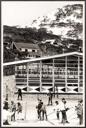 front view of Ski Vacation III, C. 1960 luxury Artwork