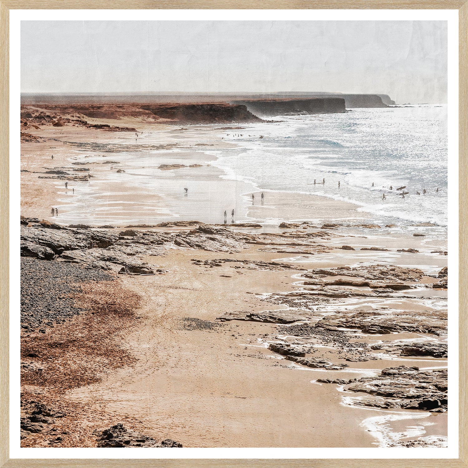 El Cotillo Beach Spain framed art print
