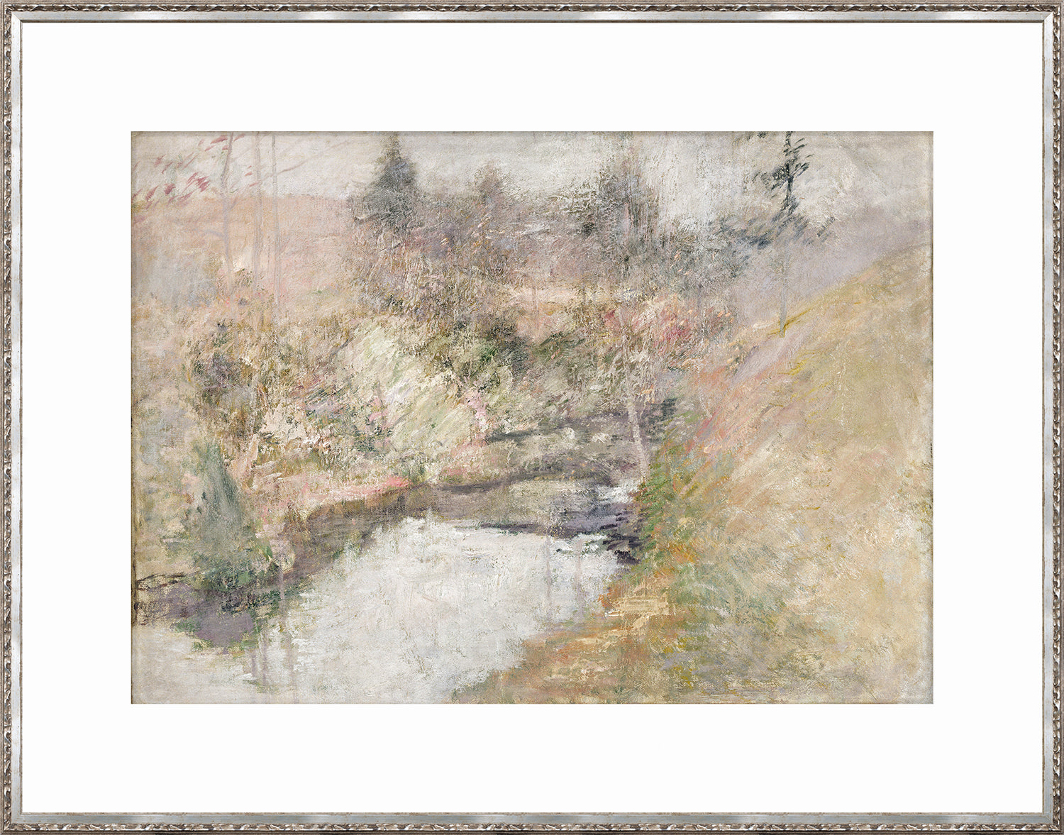 Hemlock Pool C 1890 framed art print