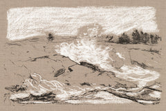 40 × 60 po – Toile tendue sur châssis