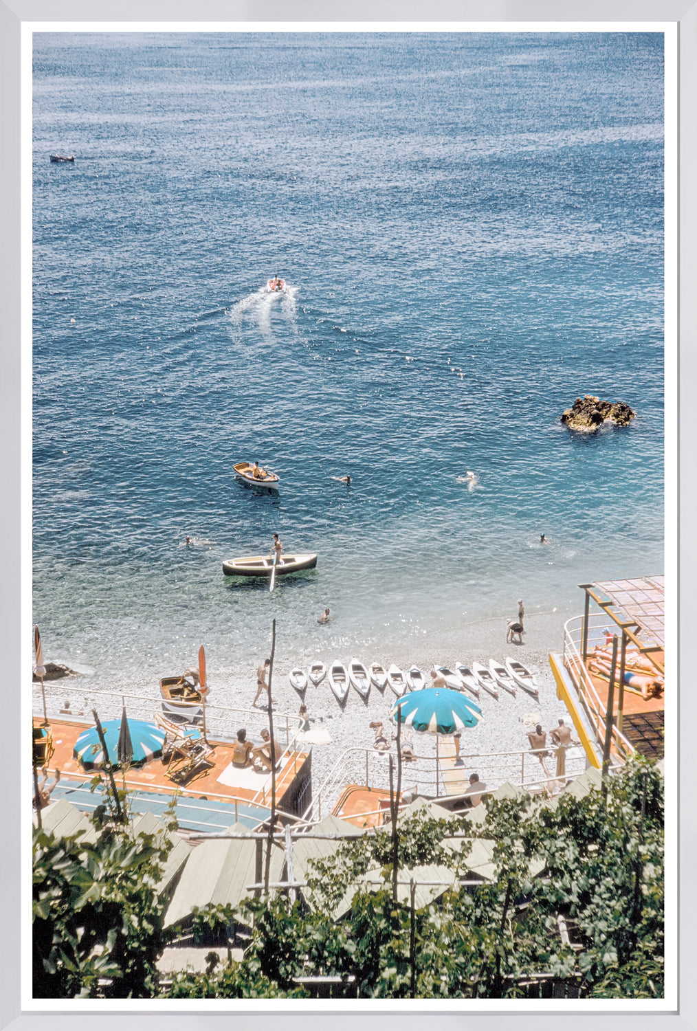 Frissell Capri & Constable Sea-Sky Pair Bundle — architecture and travel fine art print in cool tones at Laurie Yapp Home