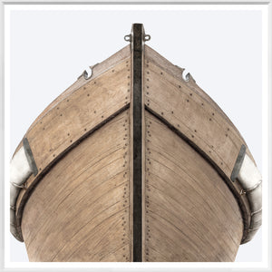 Seaworn Bows V — figurative fine art print shown from another angle