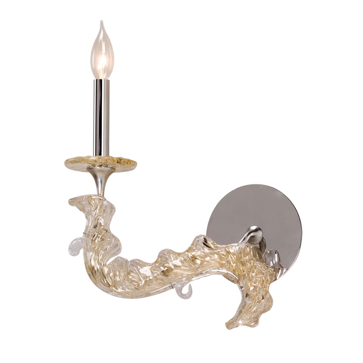 Cielo Wall Sconce 12.5" x 14.75" (221-11) — a Corbett wall sconce for bathrooms, hallways, and living rooms at Laurie Yapp Home.