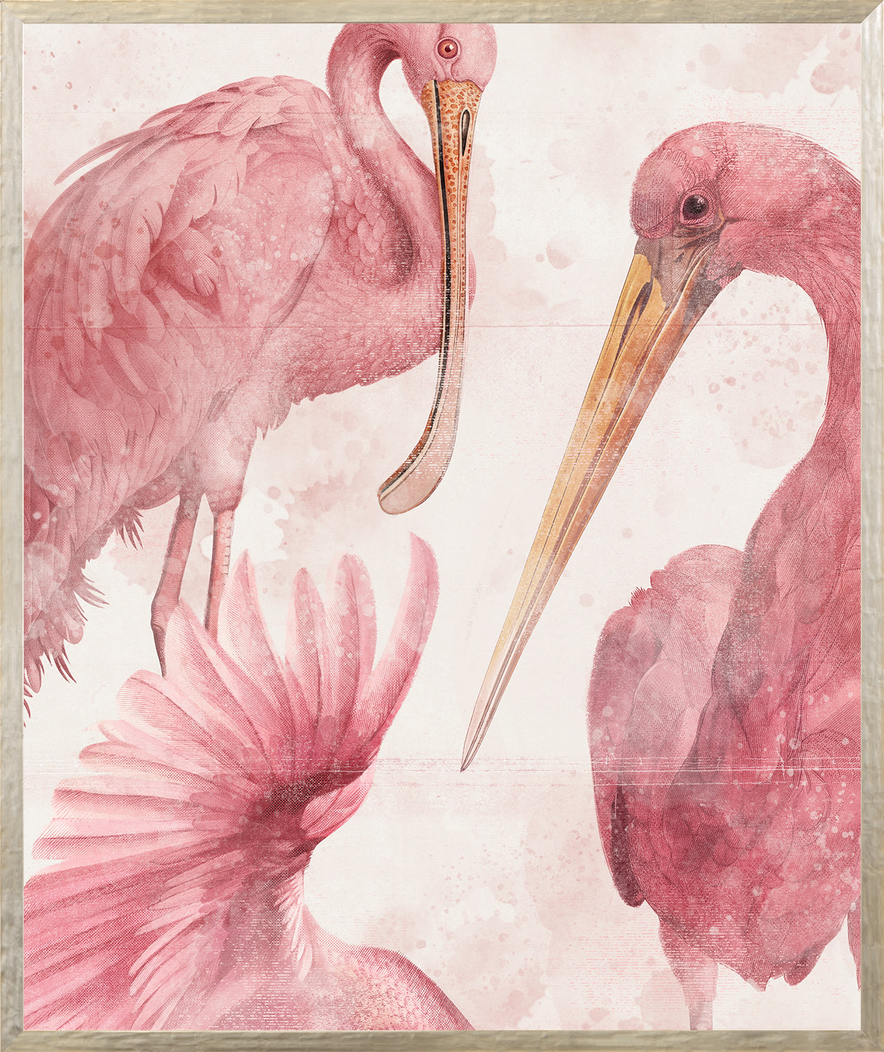 Roseate Aquatics II — nature and landscape fine art print in pastel tones at Laurie Yapp Home