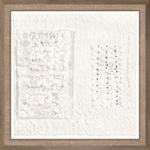 Encaustic Neutrals I — abstract fine art print in neutral tones at Laurie Yapp Home