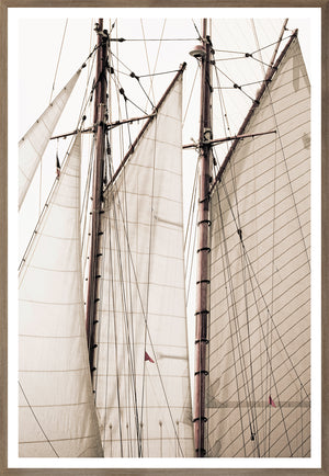 Sailing Details I — figurative fine art print shown from another angle