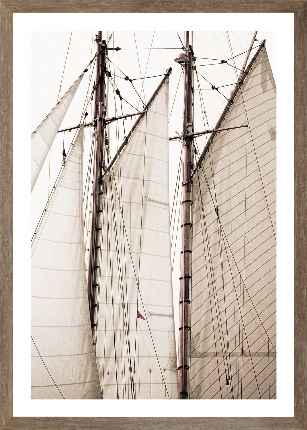 Sailing Details I — figurative fine art print shown from another angle