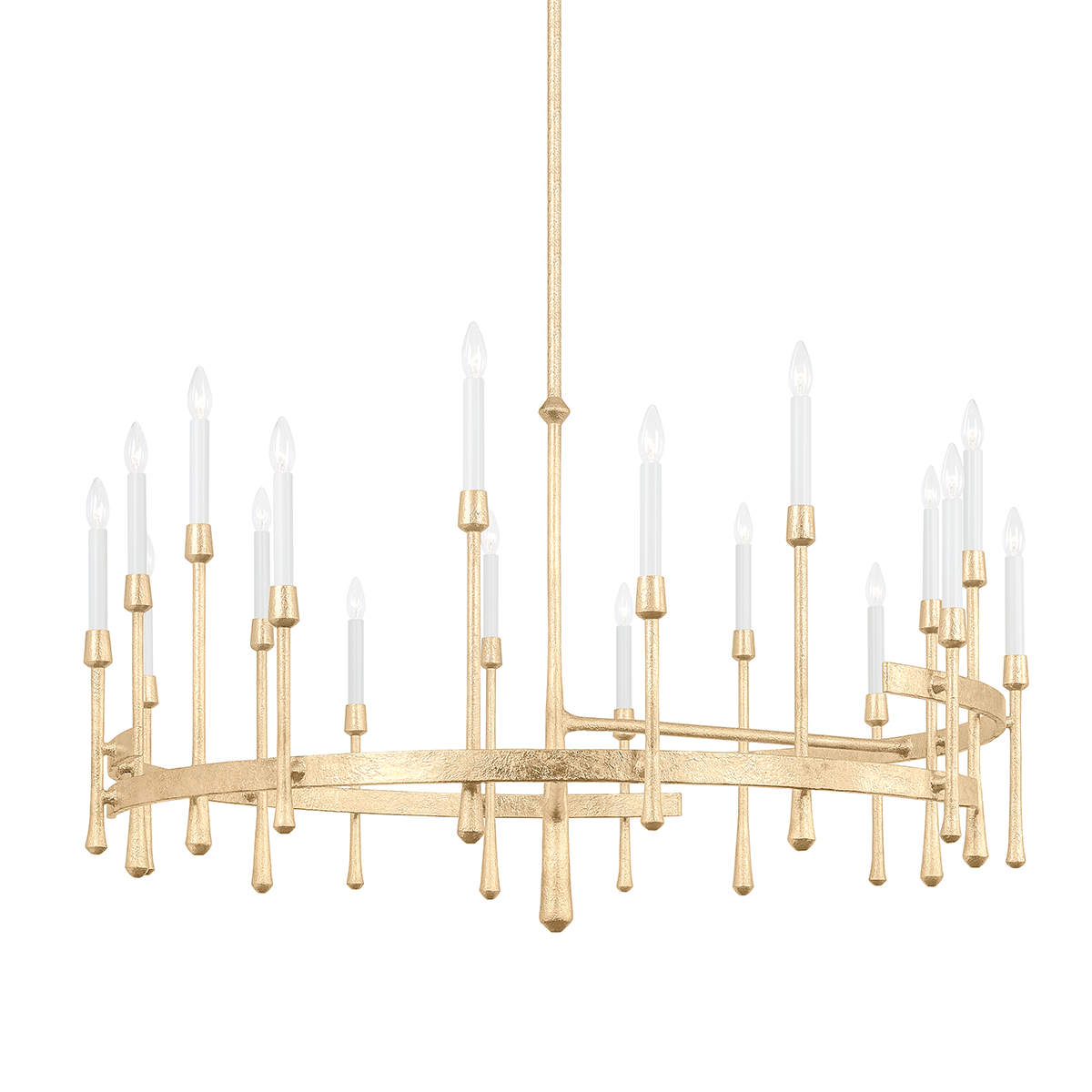 Hathaway Chandelier 52" — a Hudson Valley chandelier for dining rooms, entries, and living rooms at Laurie Yapp Home.