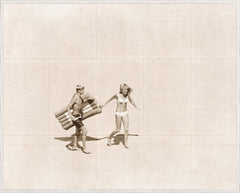 46,25 × 37,25 po – Encadré sous verre