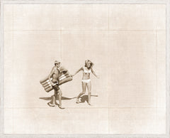66 × 53 cm – Encadré sous verre