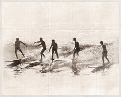 46,25 × 37,25 po – Encadré sous verre