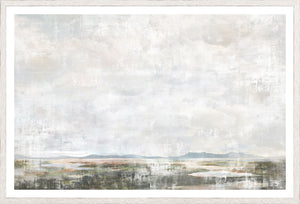 Salt Marsh I — nature and landscape fine art print shown from another angle