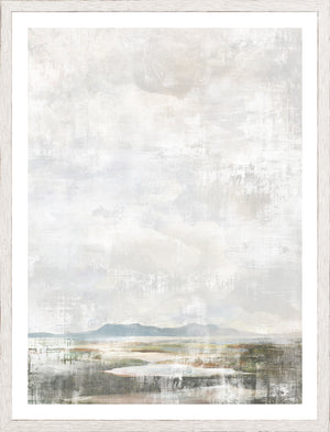 Salt Marsh II — nature and landscape fine art print shown from another angle
