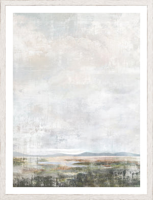 Salt Marsh III — nature and landscape fine art print shown from another angle
