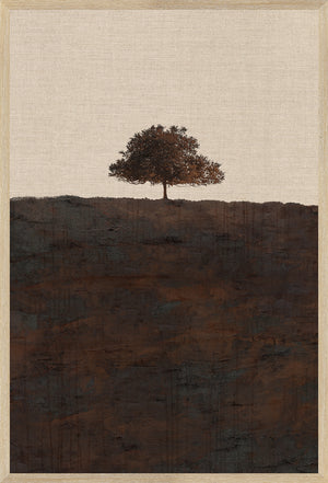 Chestnut Country I framed art print