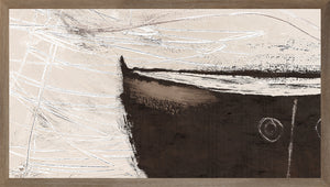 Vessel I framed art print