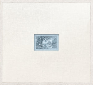 Mini Sketch II C. 1892 — nature and landscape fine art print in cool tones at Laurie Yapp Home
