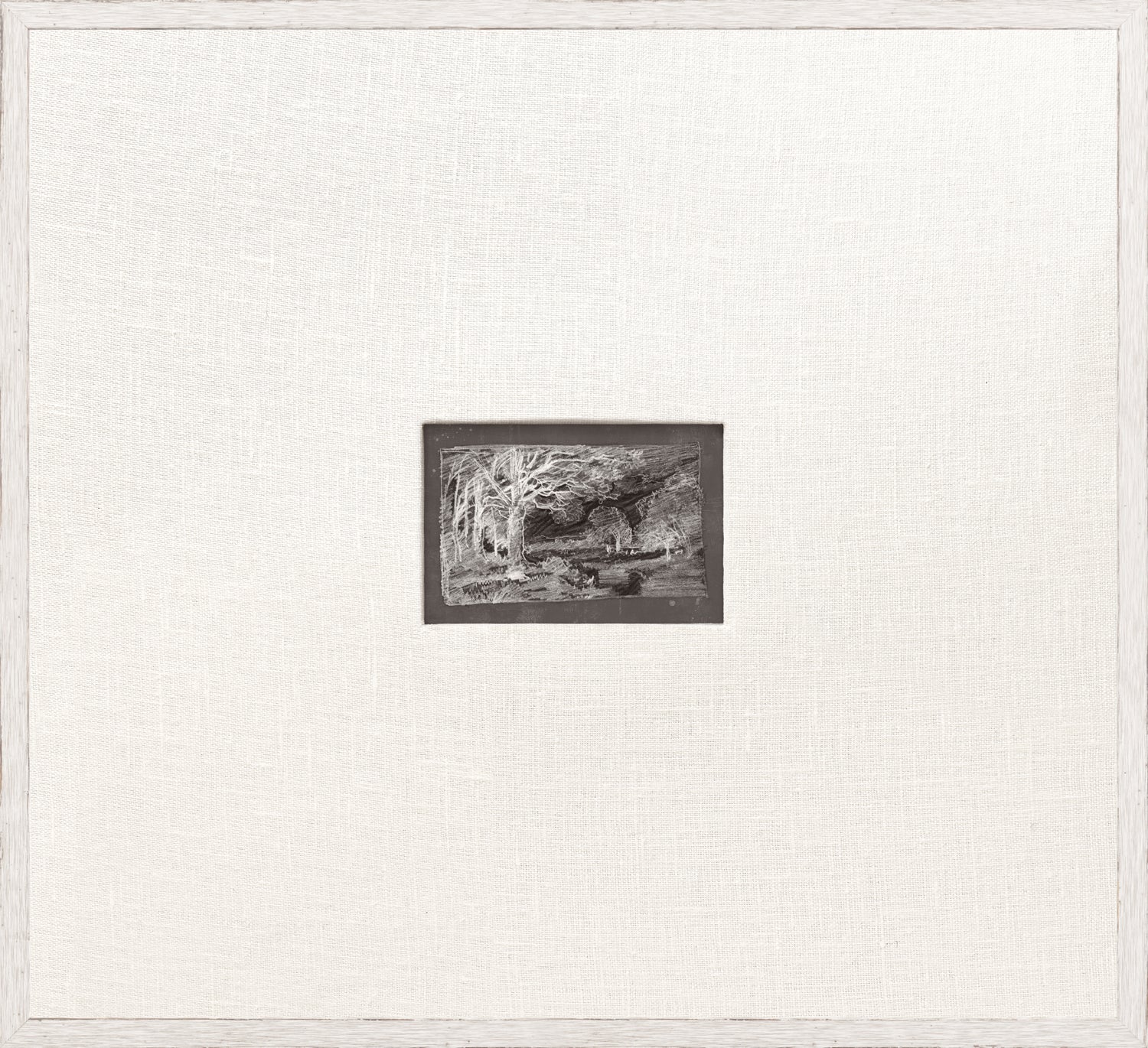 Mini Sketch II C. 1892 — nature and landscape fine art print shown from another angle