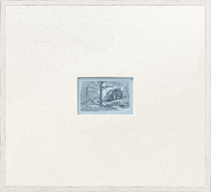 Mini Sketch III C. 1892 — nature and landscape fine art print in cool tones at Laurie Yapp Home