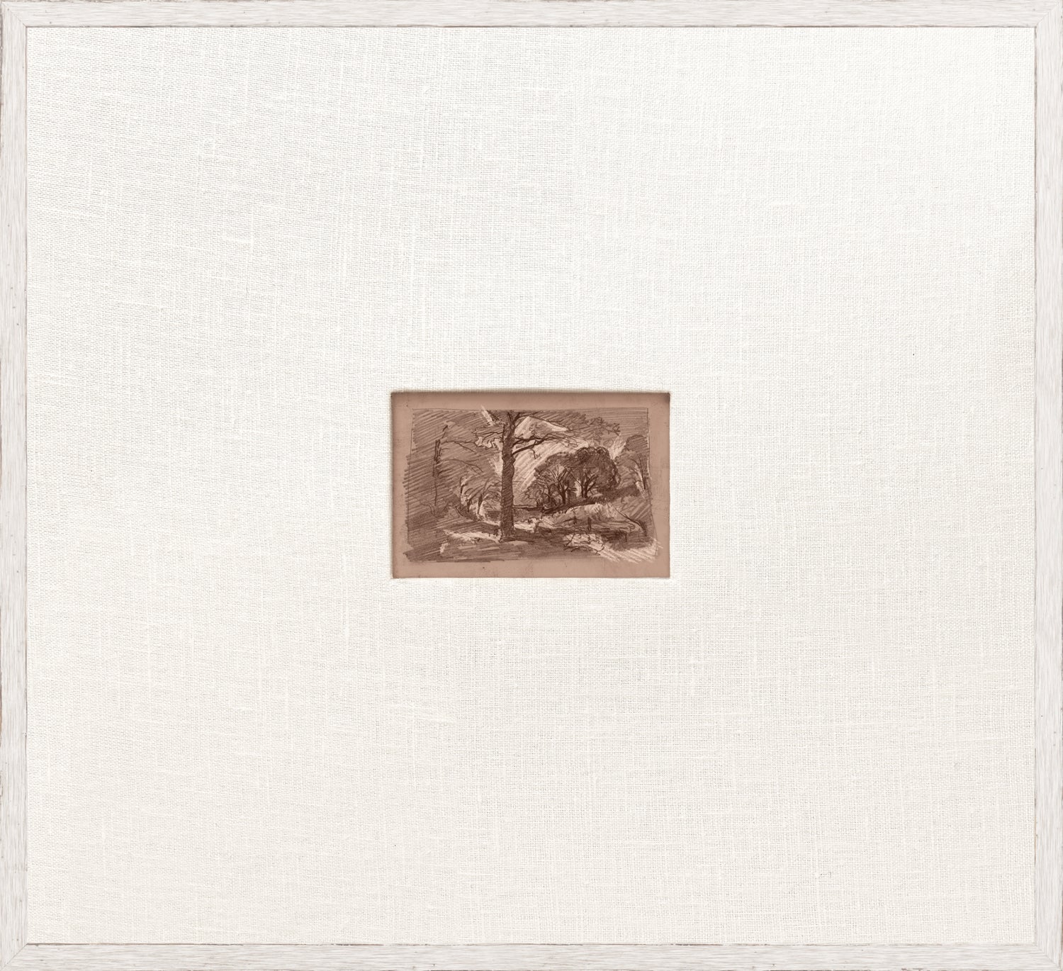 Mini Sketch III C. 1892 — nature and landscape fine art print shown from another angle