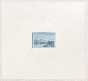 Mini Sketch IV C. 1892 — nature and landscape fine art print in cool tones at Laurie Yapp Home
