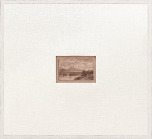 Mini Sketch IV C. 1892 — nature and landscape fine art print shown from another angle