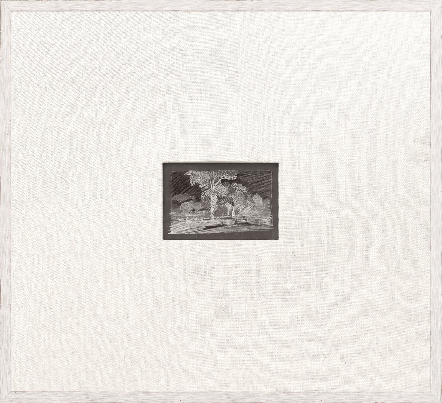Mini Sketch V C. 1892 — nature and landscape fine art print shown from another angle