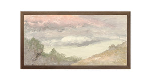 Hudson River School – Clouds Over Church’s Farm C. 1870 — nature and landscape fine art print shown from another angle