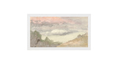 20,95 × 36,19 cm – Toile entoilée, cadre blanc