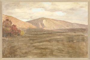 Hudson River School – Mt. Katahdin C. 1870 — nature and landscape fine art print shown from another angle