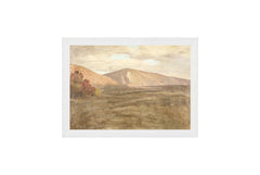 20,95 × 28,57 cm – Toile entoilée, cadre blanc